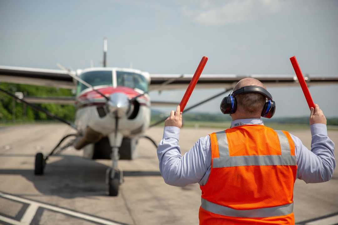 to MGW Municipal Airport